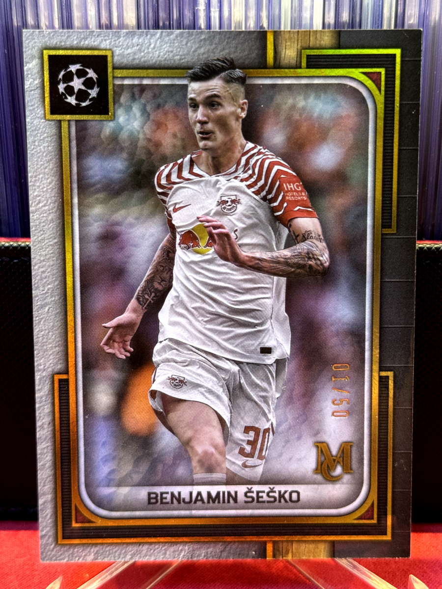 ファーストNO 中山雅史（ジュビロ磐田）直筆サインカード 2023 TOPPS