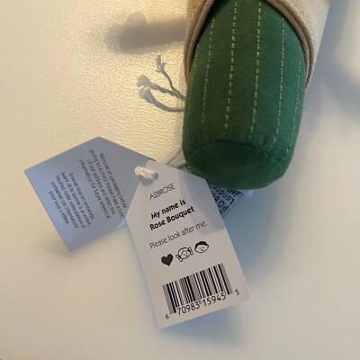 BNWT NEW Jellycat Amuseables Rose Bouquet Brand New with Tags RARE