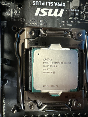 マザーボードMSI X99A SLI PLUS ＋CPU E5 v3 QEYX MSI X99A SLI Plus