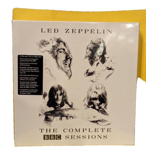 LED ZEPPELIN ~ Ten Years Gone ~Empty CD Box With Chicago Nov. 13