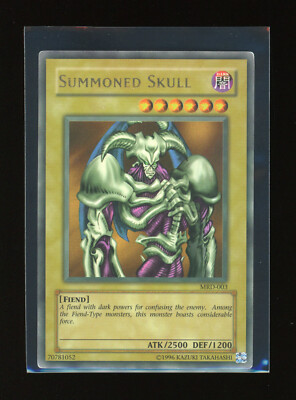 YUGIOH FADED Metal Raiders SUMMONED SKULL MRD-003 Ultra Rare MP +