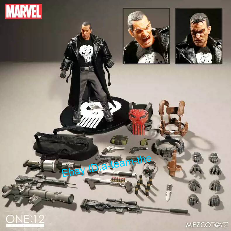 Mezco Toyz Punisher 1/12 Scale Frank Castle Toys Figures New