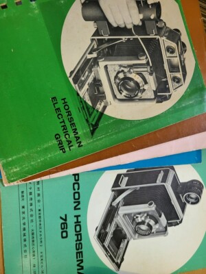 Topcon Horseman 760 Camera 150mm f 5.6 lens 8EX Holder zoom Finder