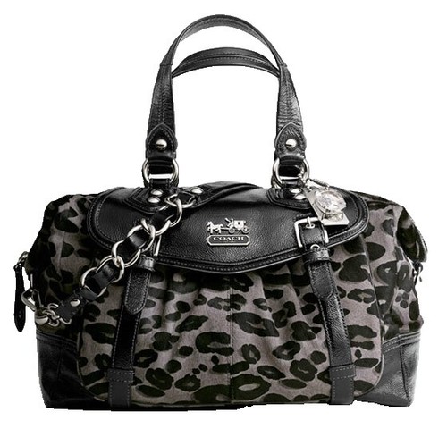 Coach Boston Bag Y2K Archives Handbag Madison Leather Black