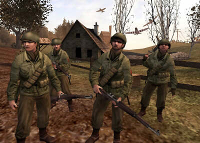 PS2 レア物CoD 2作品】CoD:ファイネストアワー、2 ビッグレッドワン