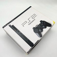Sony PlayStation 2 Slim Charcoal Black Console (Japan) for sale