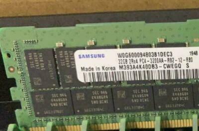 Samsung 32GB DDR4 3200 REG ECC 2Rx4 PC4-3200AA-RB2-12-RB0