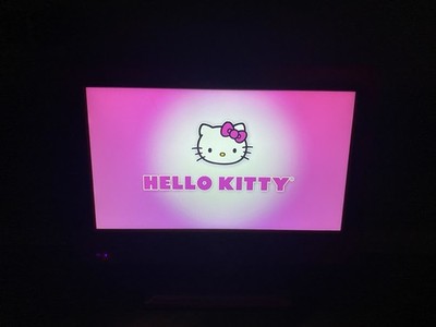 Sanrio Co. Hello Kitty Pink 15” LED TV Monitor Power Cord Tested