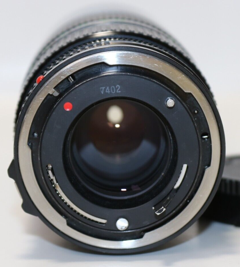 CANON FD 80-200mm F/4 Camera Zoom Lens w/Caps - Made in Japan