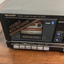 Sharp Home Audio Cassette Tape Deck for sale - eBay