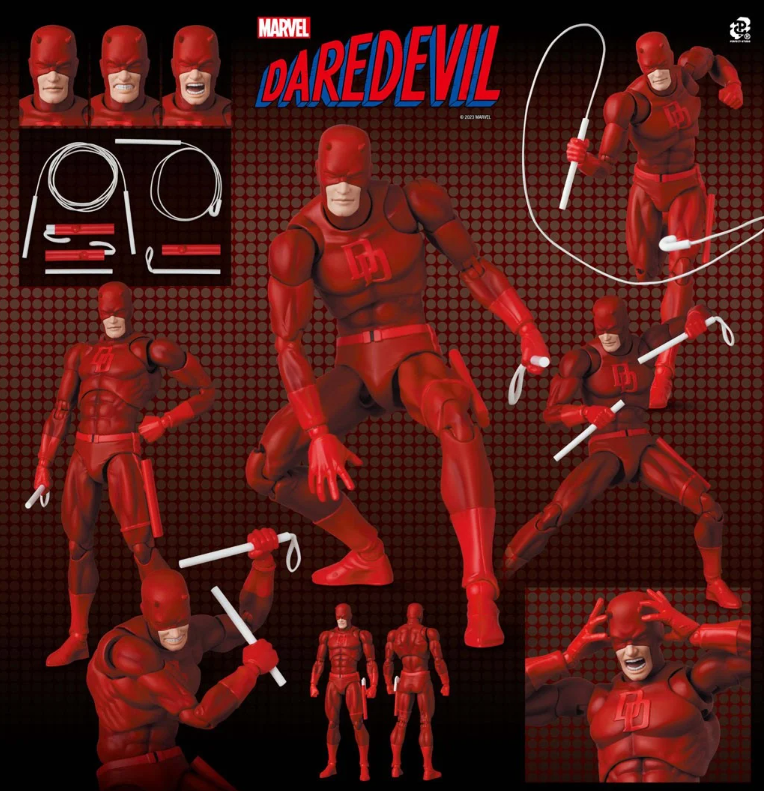 NEW MAFEX No.223 Daredevil Comic Ver. 160mm Action Figure MEDICOM