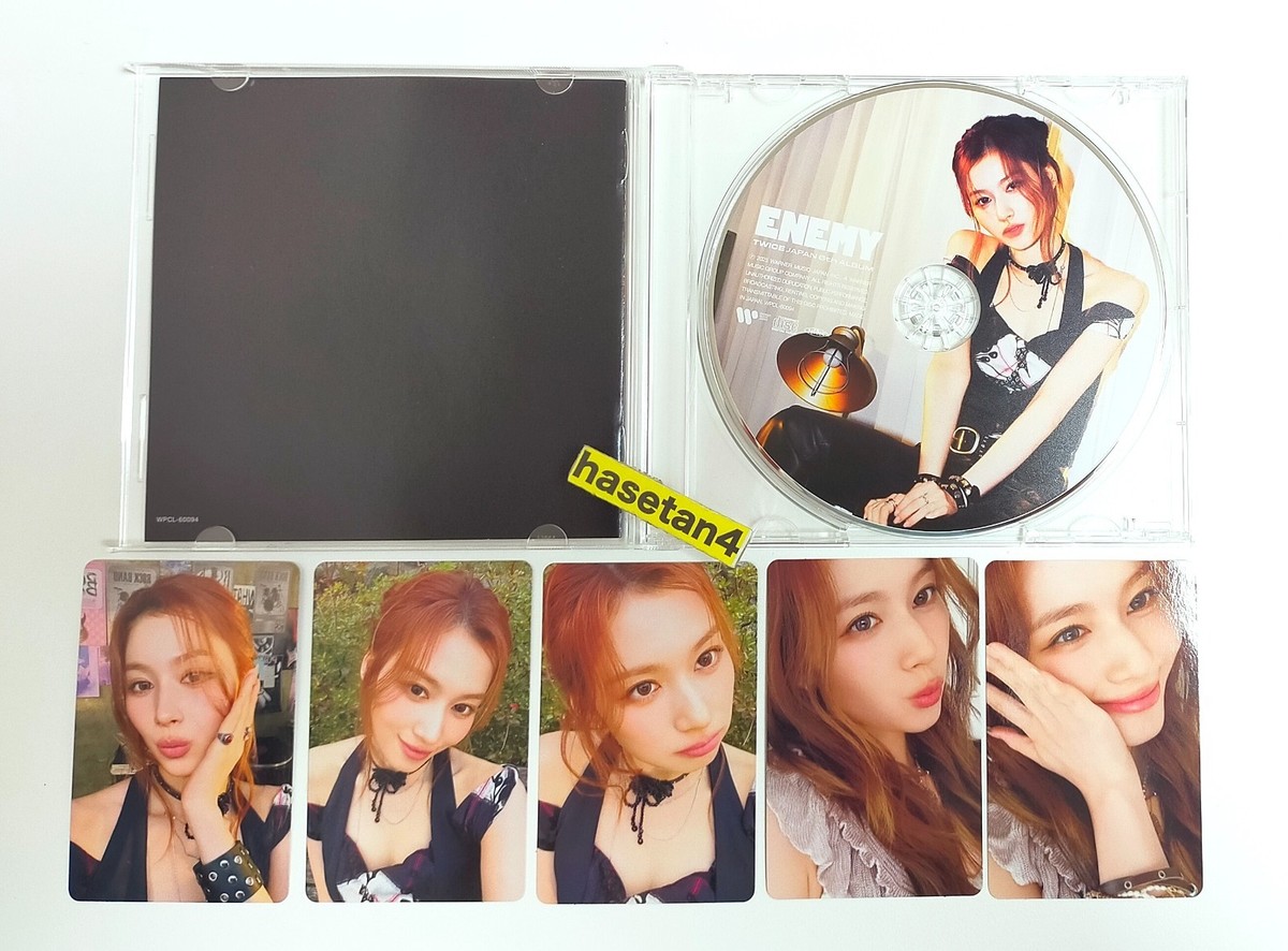 SANA TWICE ENEMY JAPAN SOLO ver. Photocard Japan album CD solo | eBay