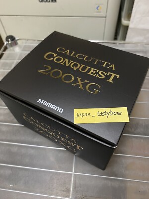 SHIMANO Bait Reel 22 CALCUTTA CONQUEST 200XG Right Handle Made in