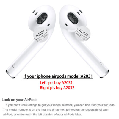 New Apple AirPods 2nd Generation replacement: Left Side AirPods
