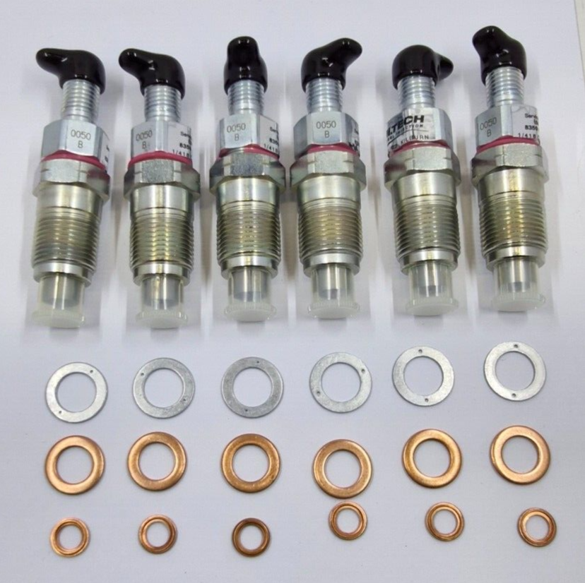New ZEXEL Nissan Patrol Injectors 78-0050B Set of 6 TD42 or TD42T