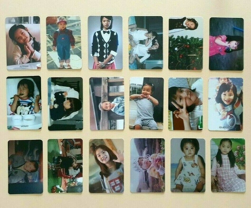 TWICE 1st mini album The Story Begins Official Photocard PINK