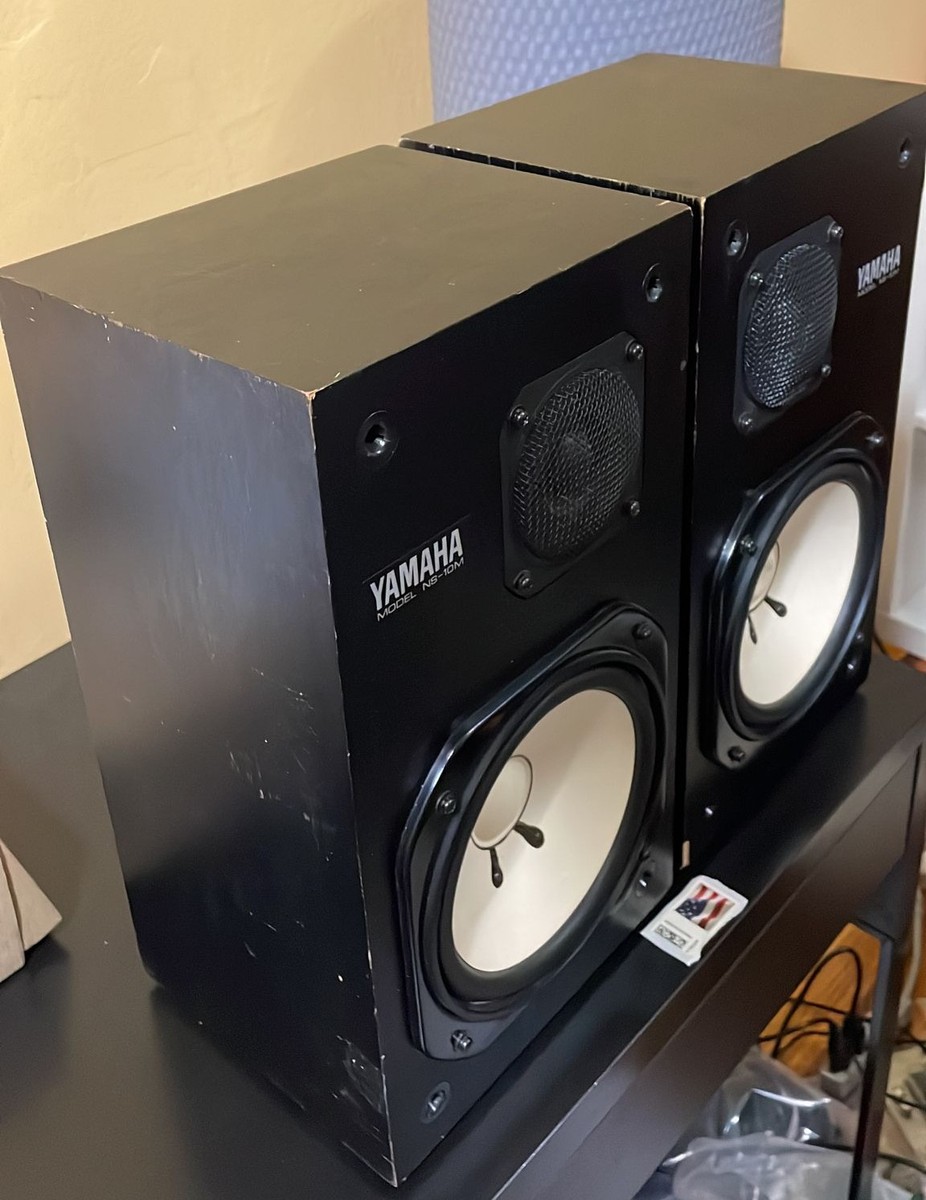 YAMAHA NS10M スタジオモニター Yamaha NS-10M Studio Monitors Stereo
