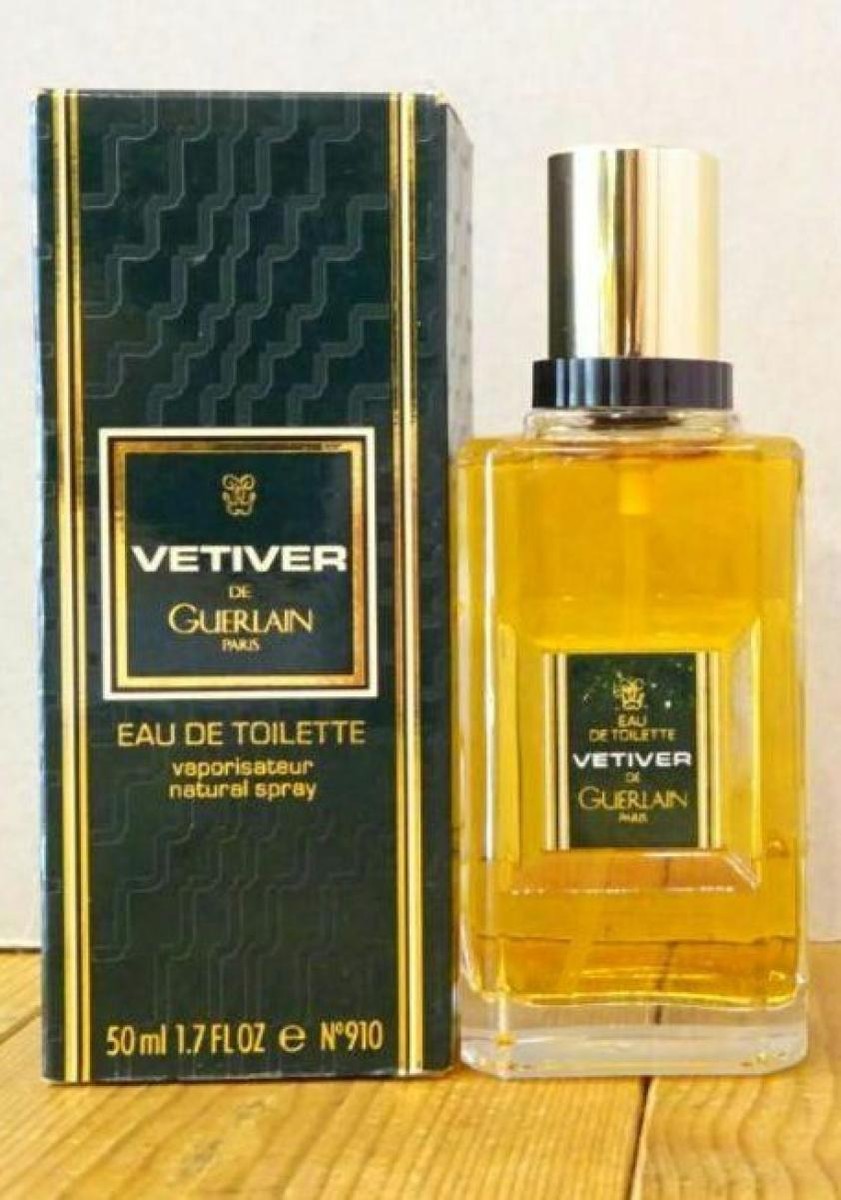 Vetiver Eau De Toilette Guerlain 1.7 fl. oz. 50 Mil. Vintage Rare