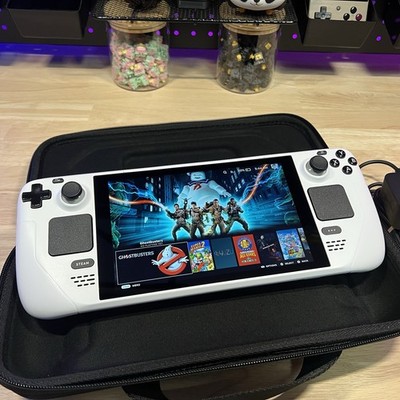 Custom Valve Steam Deck LCD 1TB Handheld Gaming Console - White