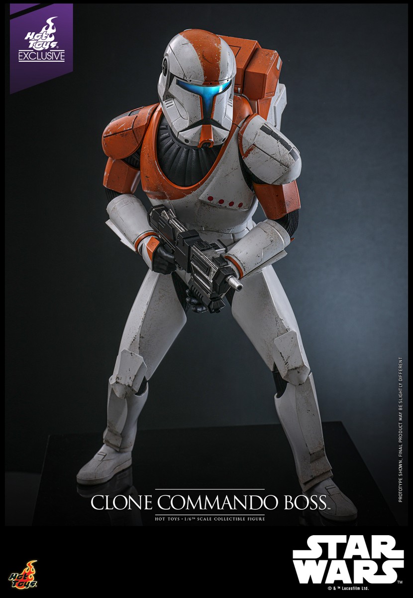Ready! New Hot Toys TMS151 Star Wars Clone Commando Boss 1/6