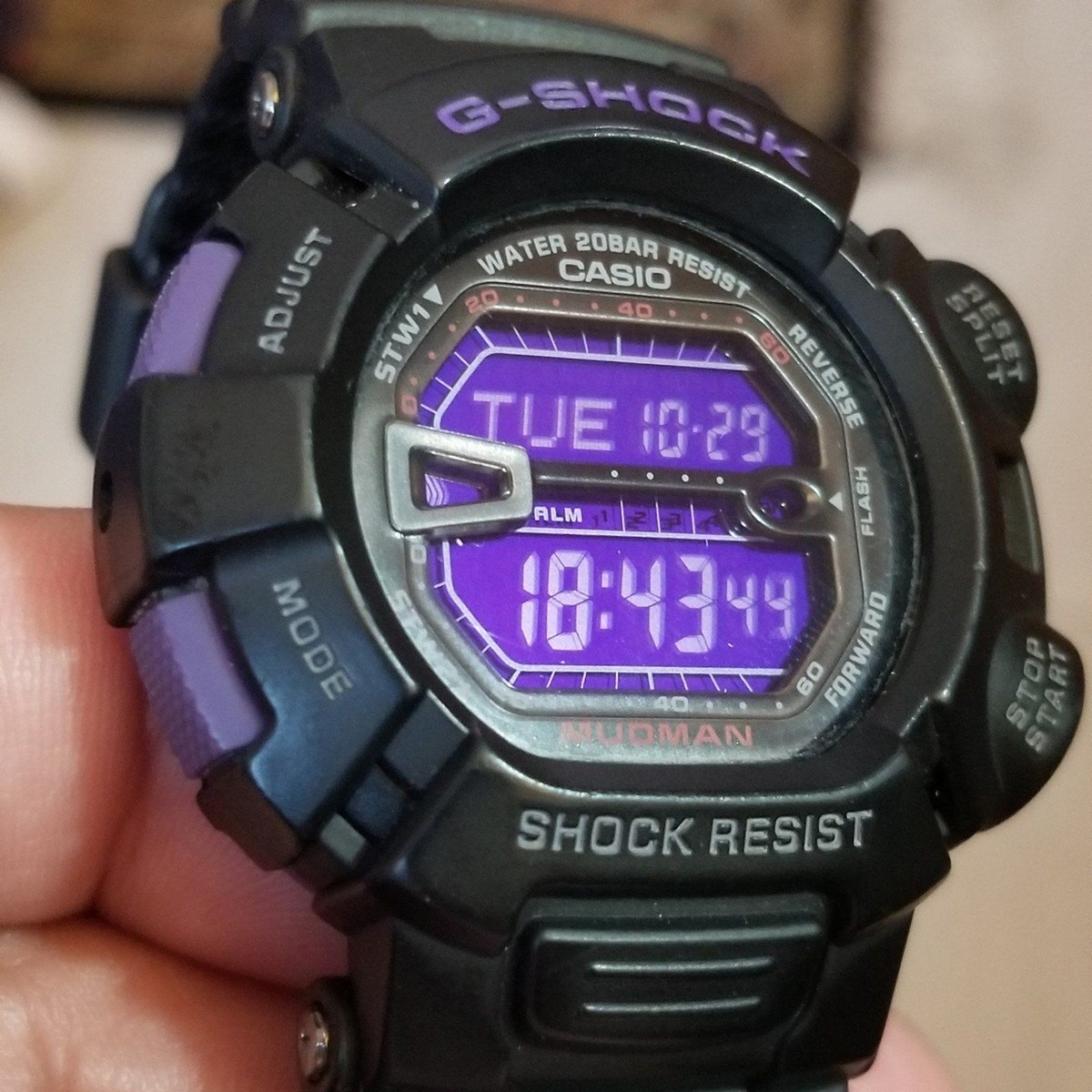 ⌚Rare Casio G-Shock Mudman G9000 in purple collector's watch | eBay