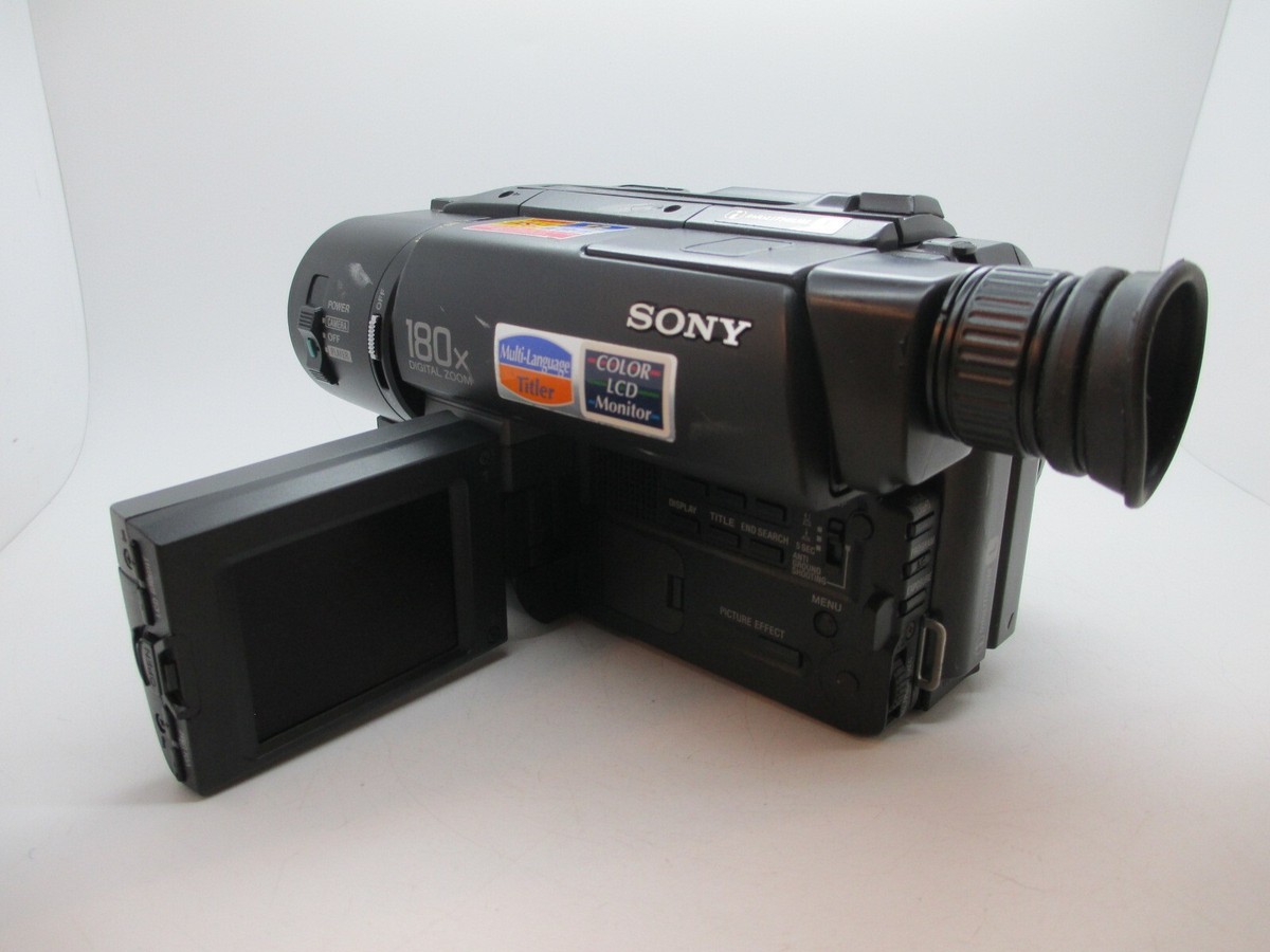 Working Sony CCD-TRV16 Camcorder - Video 8 8mm, Night Vision