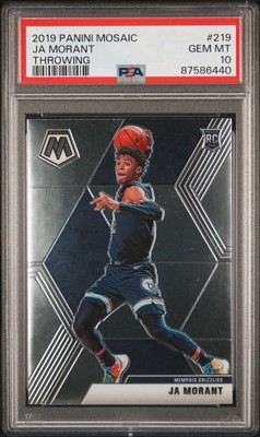 2019 Panini Mosaic #219 Ja Morant Variation Throwing PSA 10 | eBay
