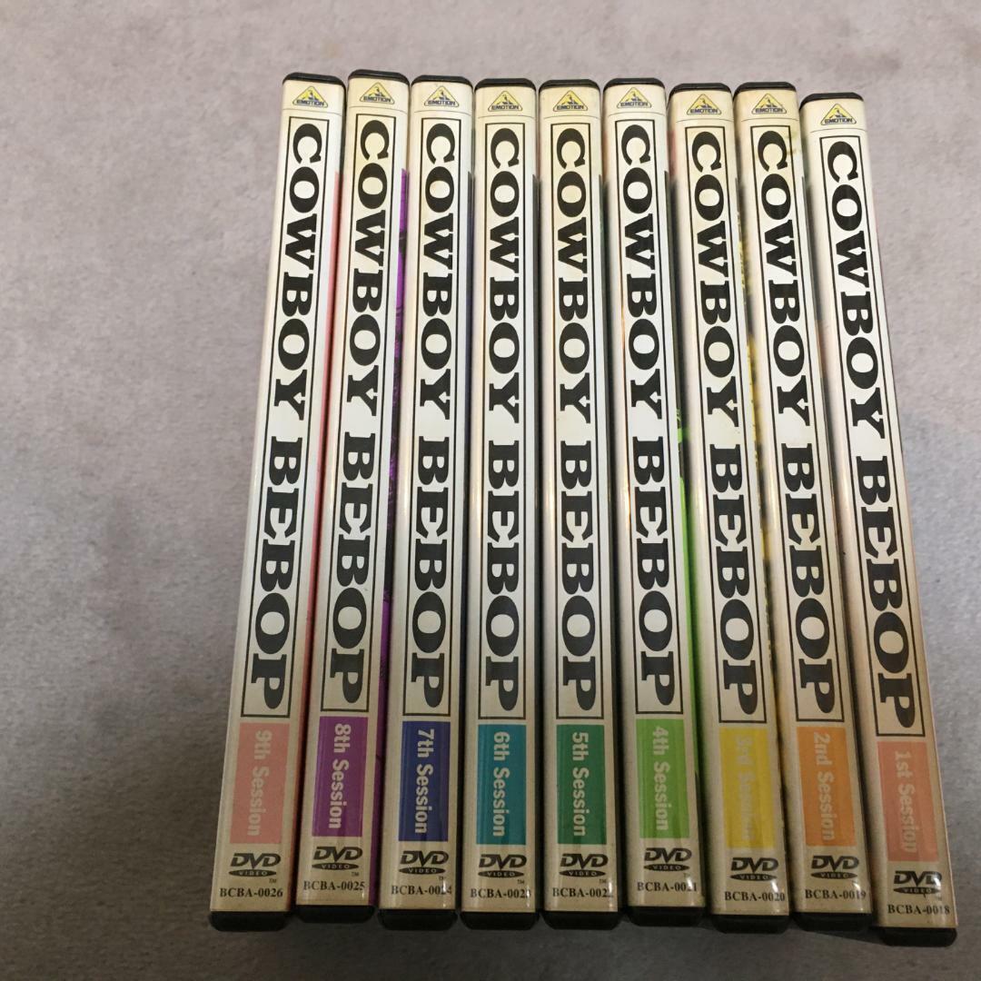 Cowboy Bebop Collection Vol 1-9 DVD Complete Set 9 Disc W/ Box