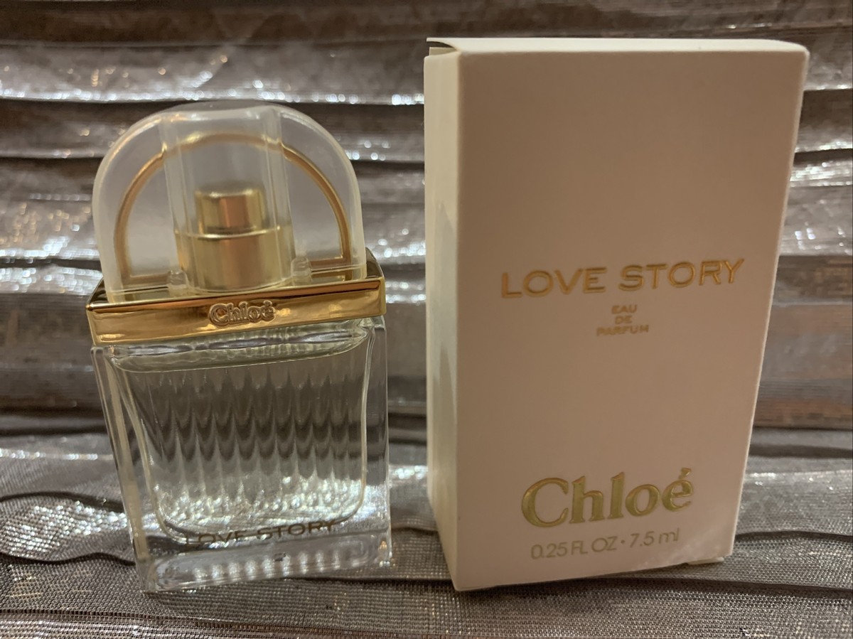 Chloe` - Love Story-Mini Eau De Parfum bottle 7.5 ml./ 0.25 Oz