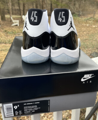 Air Jordan 11 Retro Concord 2018 DS Size 9.5 White/Black | eBay