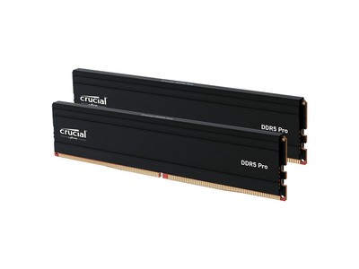 Crucial Pro 128GB Kit (2x64GB) DDR5 RAM 5600MHz Desktop Memory