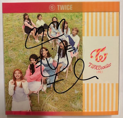 TWICE [TWICE COASTER : LANE 1] Autographed Signed Album MWAVE