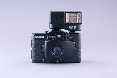 Cosina CX-2 with flash CX-11 35mm Film Camera Tested | eBay