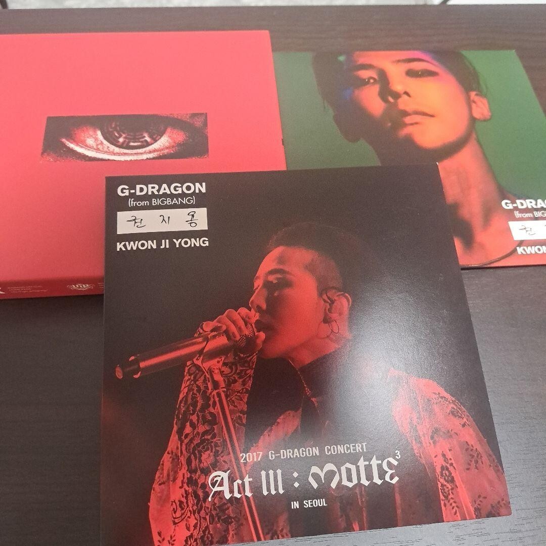 KWON JI YONG first limited [CD + 2DVD] edition G-DRAGON BIGBANG