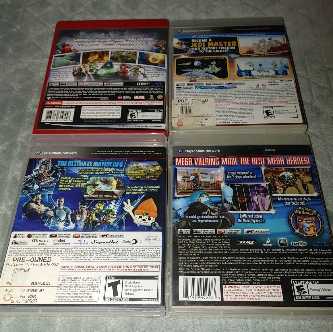 Lot Bundle of 4 Games PS3 | eBay