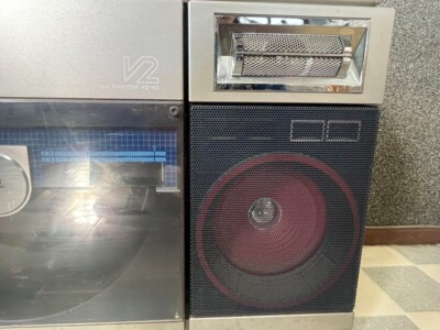 SHARP VZ-V2 Boombox Records Cassette used vintage Double sided