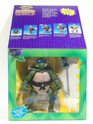 Playmates 1989 TMNT Giant Mutations Mutatin LEO Teenage Mutant