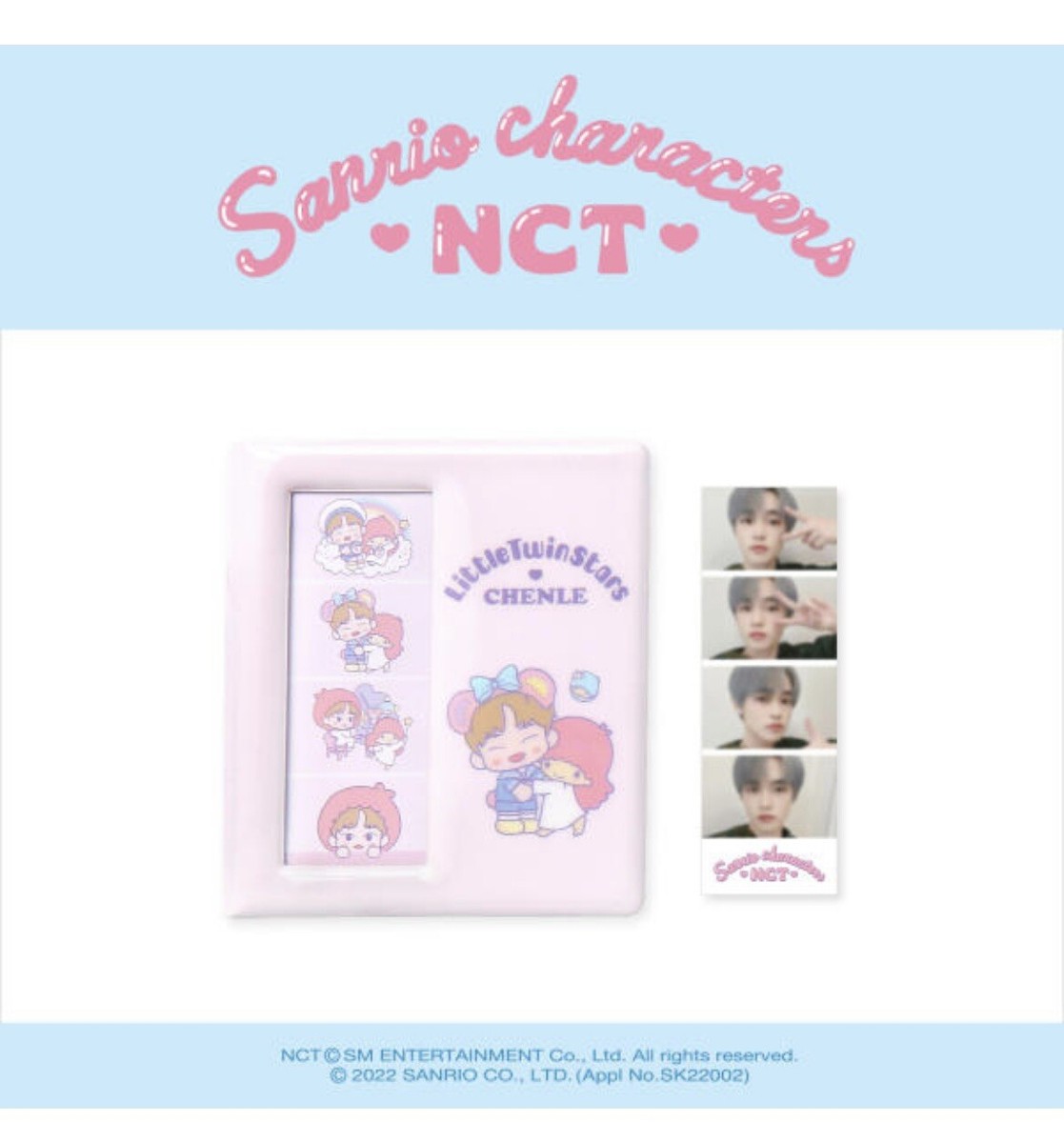 NCT x Sanrio 2nd Line up Official MD PHOTO COLLECT BOOK 4 CUT