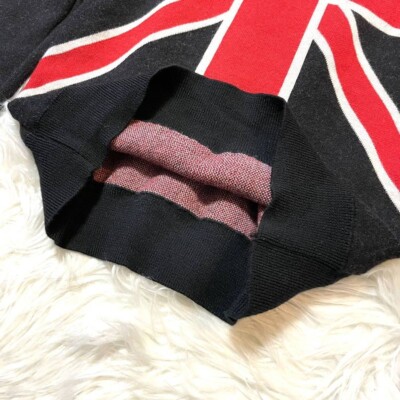 Published in Lookbook Balmain HOMME Union Jack Emblem Button Knit