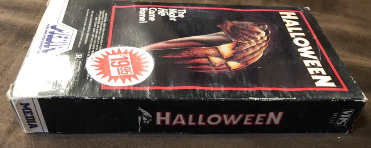 HALLOWEEN VHS - SUPER RARE 1981 Media Home Entertainment Copy