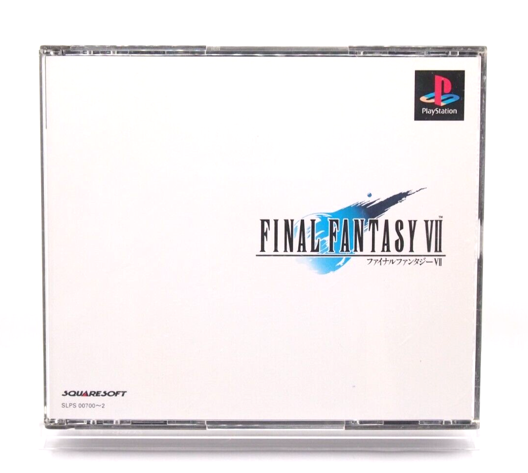 Final Fantasy VII 7 PS1 With Manual Case SQUARE SOFT Japan | eBay