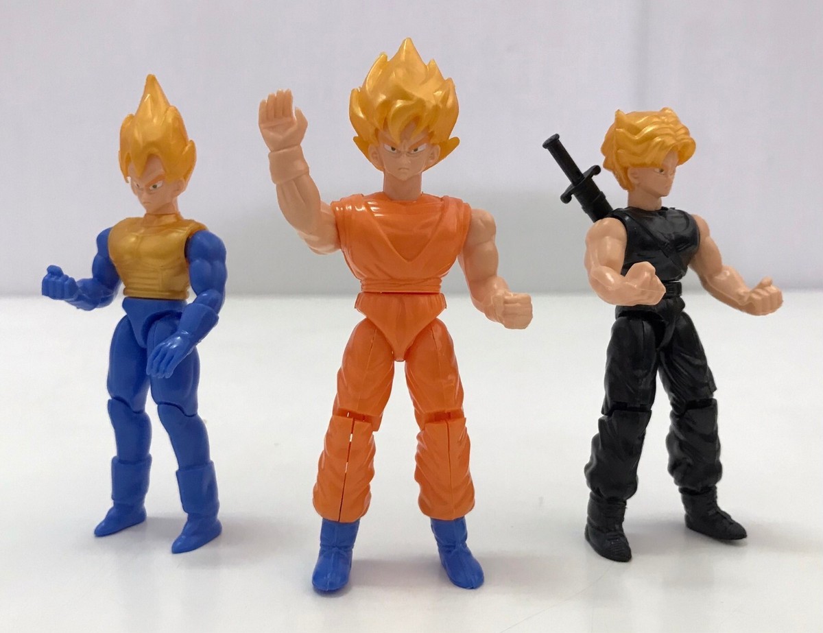 1992 BANDAI DRAGON BALL Z BATTLE Z 2 PLASTIC MODEL KIT FIGURE SET