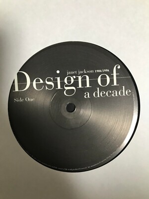 Janet Jackson / Design Of A Decade 1986 / 1996 BEST EU ORIGINAL