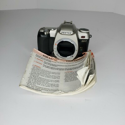 Pentax ZX-7 35mm SLR Film Camera Body Only, Parts Only, Untested