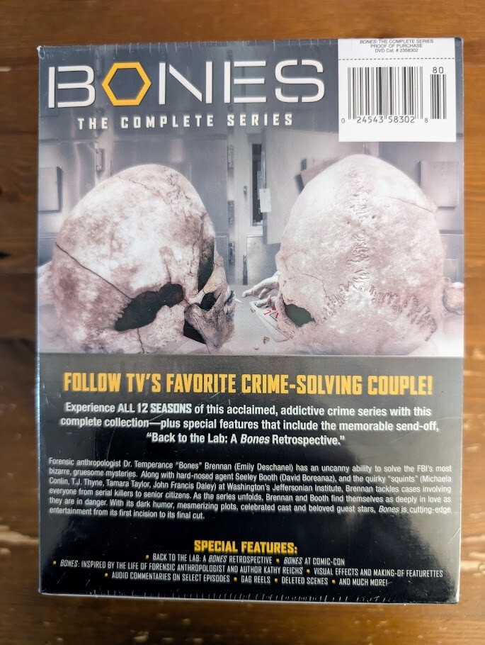 Bones: The Complete Series [DVD] | eBay