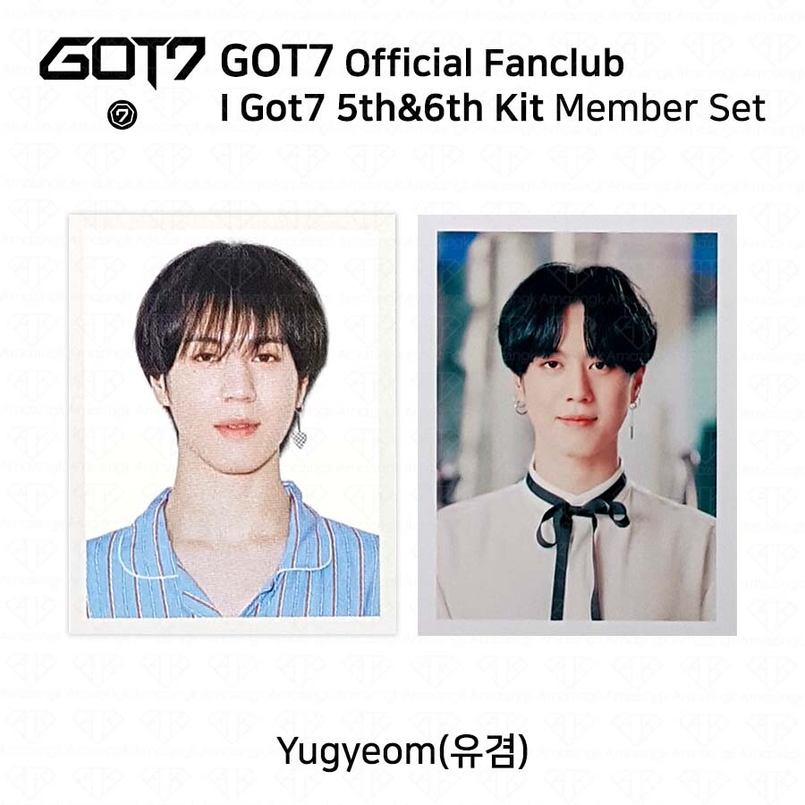 GOT7 Official Fan Club I GOT 7 5th 6th Generation ID Photo Member