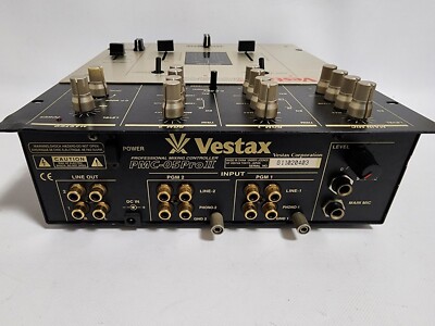 Vestax PMC-05 PRO 2 II DJ Turntable Mixer Professional Mixing
