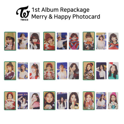 TWICE 1st Album Repackage Merry & Happy Official Christmas