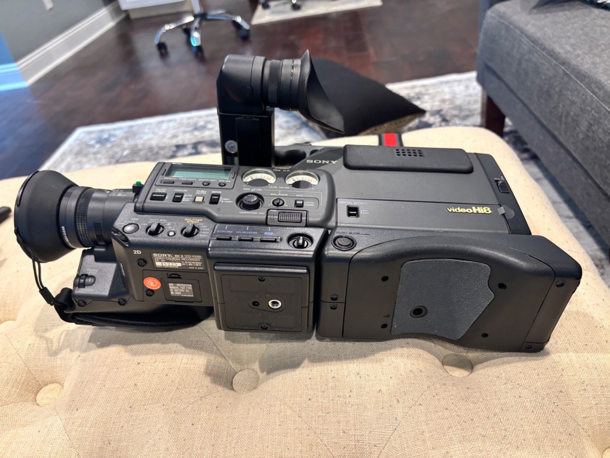 Sony CCD-V5000 Hi8 Video Camera Recorder Pro Camcorder w/ Case | eBay