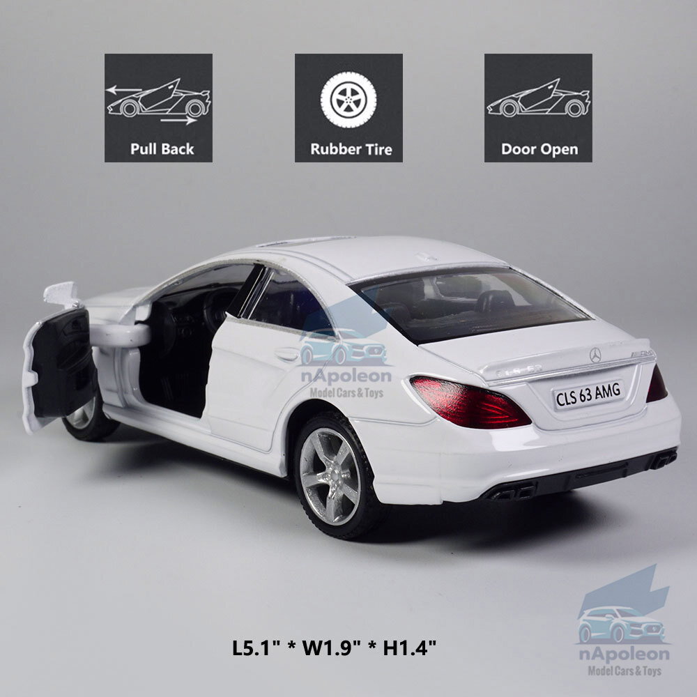 1:36 Mercedes Benz CLS63 AMG Model Car Diecast Toy Vehicle